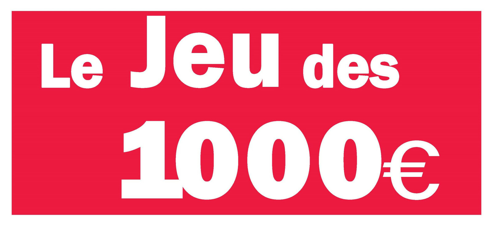 logo jeu des 1000€